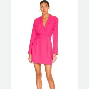 Arna Dress by Amanda Uprichard
Color Cerise size small